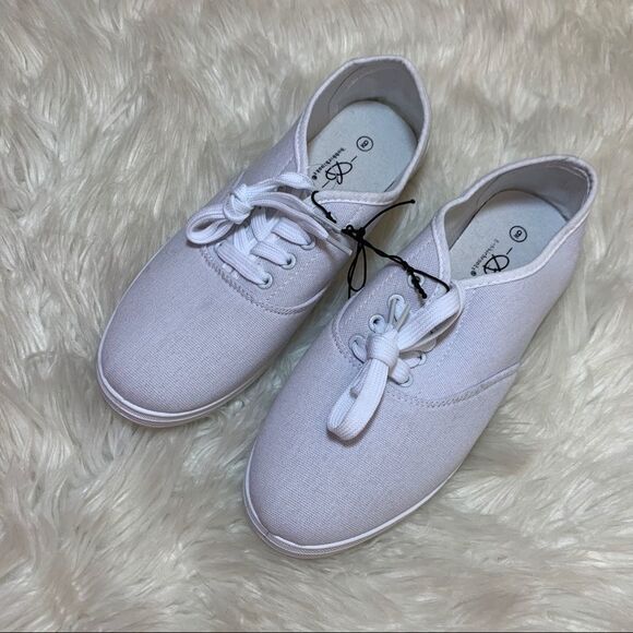 NEW White tennis shoes loafers - Picture 3 of 8